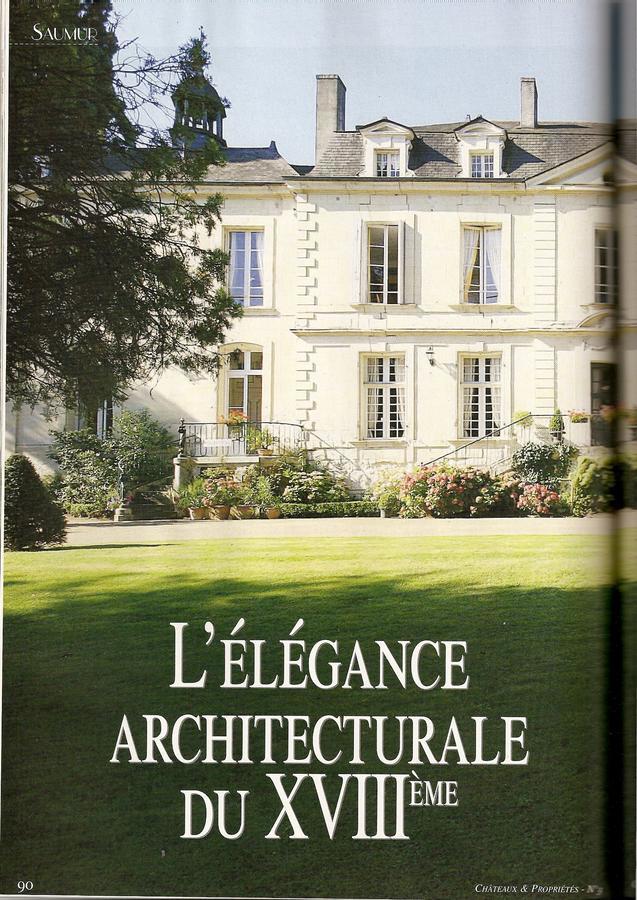 Chateau De Beaulieu โซมูร์ ภายนอก รูปภาพ